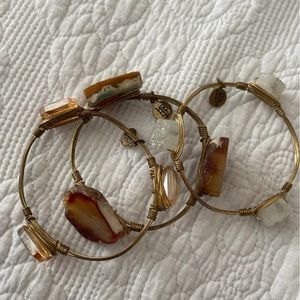 Bourbon and boweties bangle set